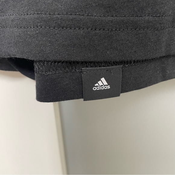 Adidas Floral T Shirt, Size 2X Plus, Black - Picture 7 of 14